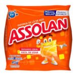 ESPONJA DE AÇO C/8UN 45G - ASSOLAN