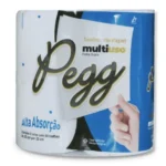 PAPEL TOALHA COZINHA FOLHA DUPLA C/ 2 ROLO 20X22CM C/ 50UN - PEGG