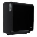 DISPENSER AUTOCORTANTE P/PAPEL TOALHA BOBINA MECANICO PRETO BRAVE - NOBRE