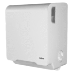 DISPENSER AUTOCORTANTE P/ PAPEL TOALHA BOBINA MECANICO BRANCO BRAVE - NOBRE