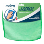 PANO DE MICROFIBRA 30X30CM PCT 2 UND VERDE