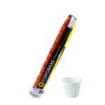 COPO PLASTICO 50ML PP COPOBRAS BRANCO C/100 UND
